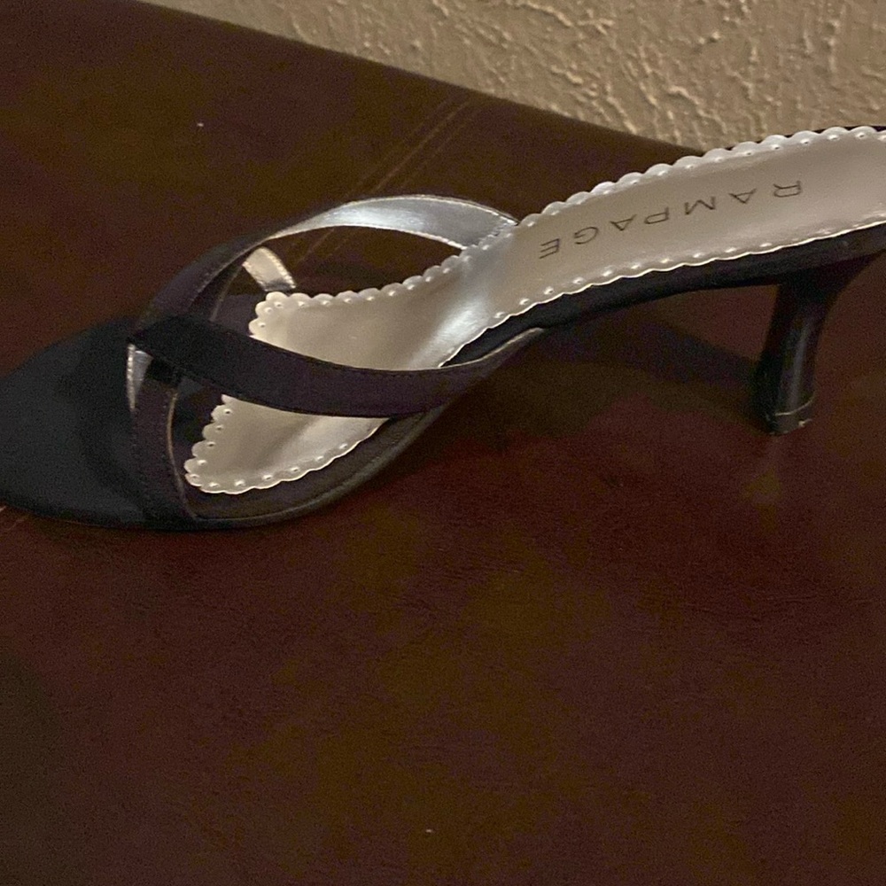 Rampage Black Heels